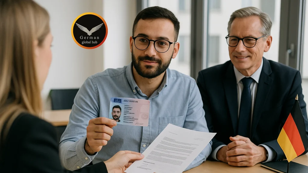 تجربه واقعی افراد در دریافت بلوکارت آلمان در سال 2025، جرمن گلوبال هاب