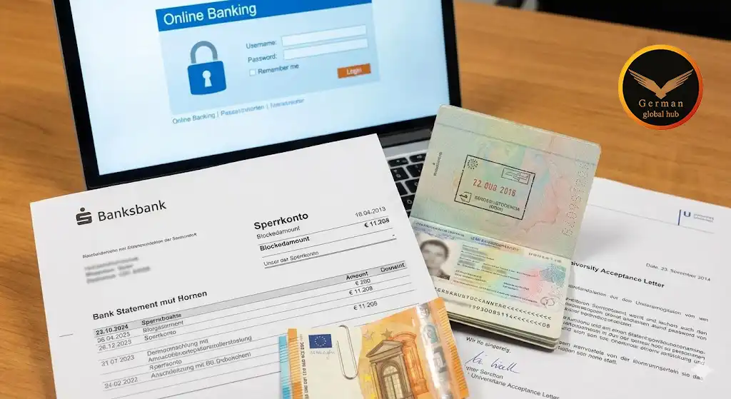 تمکن مالی (Sperrkonto)، جرمن گلوبال هاب