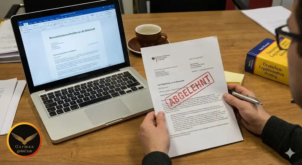 اگر ریجکت شدیم چه کنیم؟ (راهنمای اعتراض یا Remonstration)، جرمن گلوبال هاب