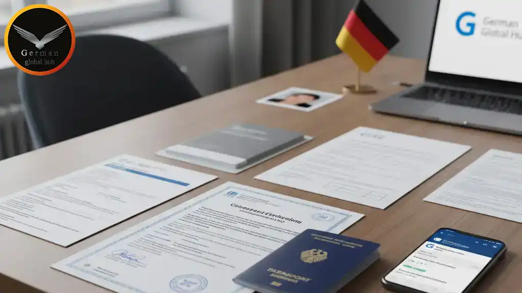 مدارک لازم برای شرایط دریافت بلوکارت آلمان در سال ۲۰۲۵ چیست، جرمن گلوبال هاب
