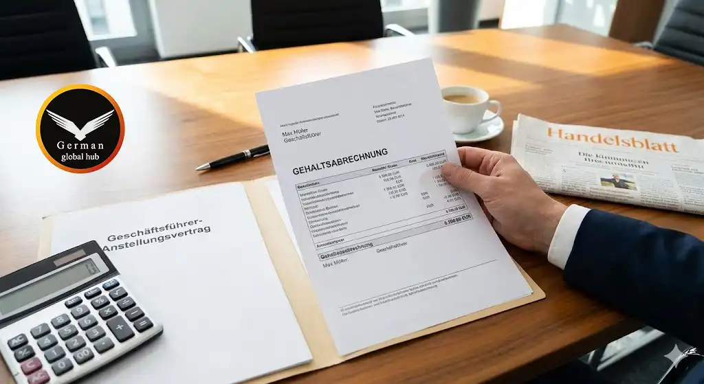 حقوق مدیرعامل (Geschäftsführergehalt)، جرمن گلوبال هاب