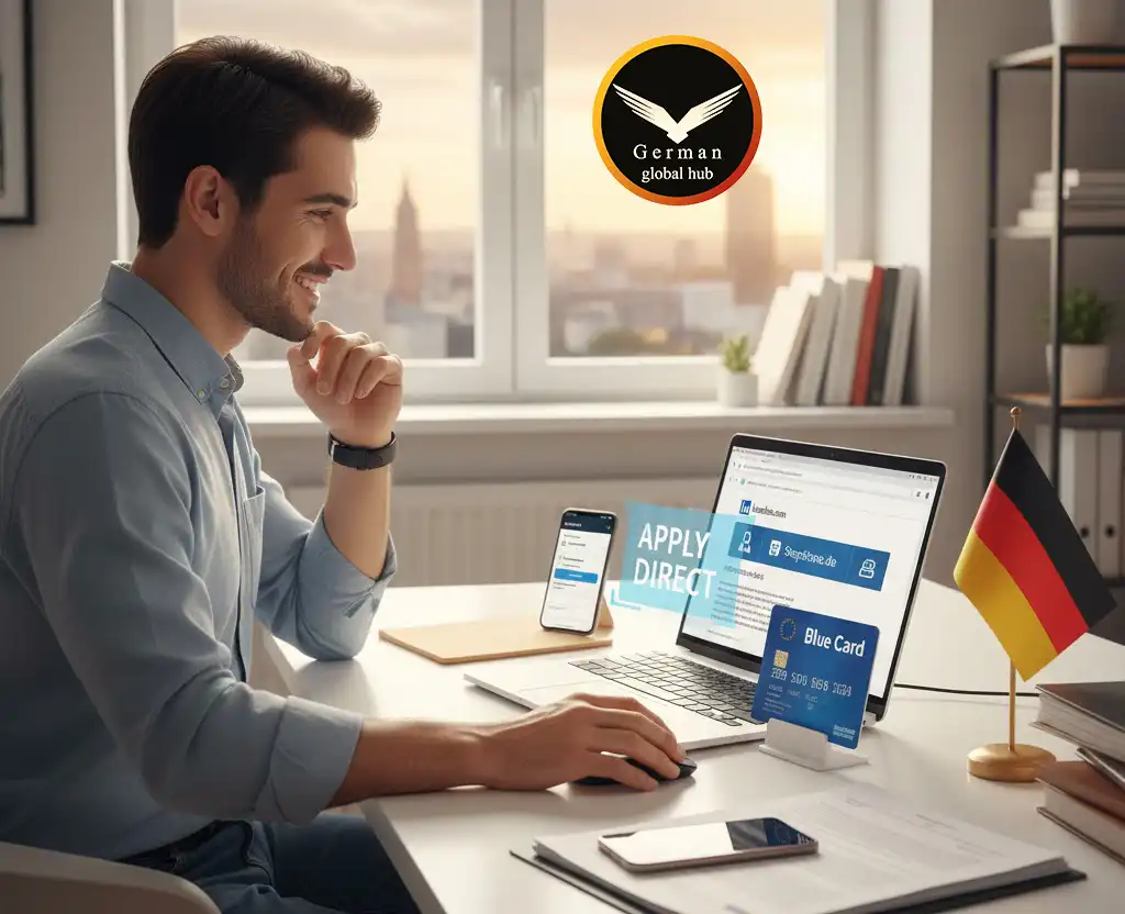 چگونه بدون واسطه برای شرایط دریافت بلوکارت آلمان در سال ۲۰۲۵ اقدام کنیم، جرمن گلوبال هاب