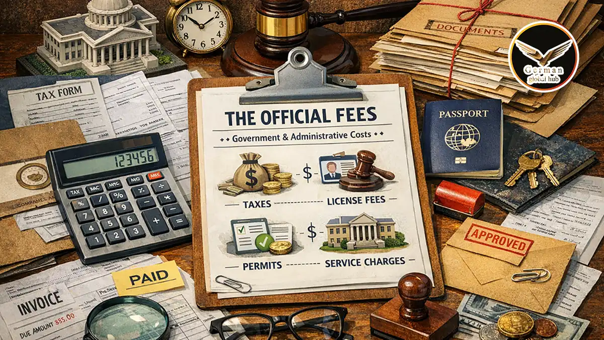 هزینههای اداری و دولتی (The Official Fees)، جرمن گلوبال هاب